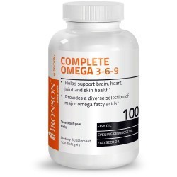 Complete Omega 369 Bronson 100 capsule (Concentratie: 478 mg)