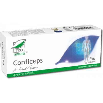 Cordiceps Laboratoarele Medica 30 capsule (Concentratie: 190 mg)