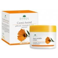 Crema antirid cu galbenele si vitaminele a,e,f si pantenol 50ml COSMETIC PLANT
