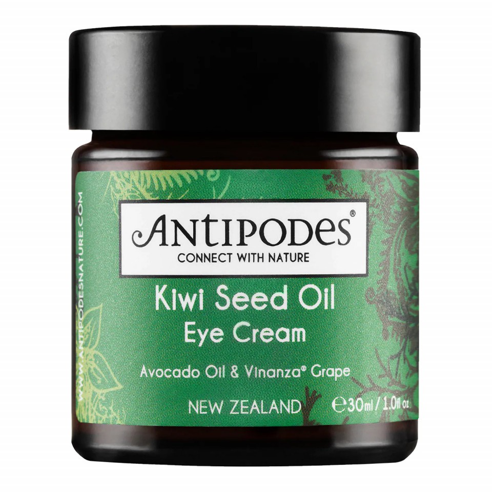 Crema pentru ochi, Antipodes Kiwi Seed Oil, Femei, 30 ml (Concentratie: Crema pentru ochi, Gramaj: 30 ml)