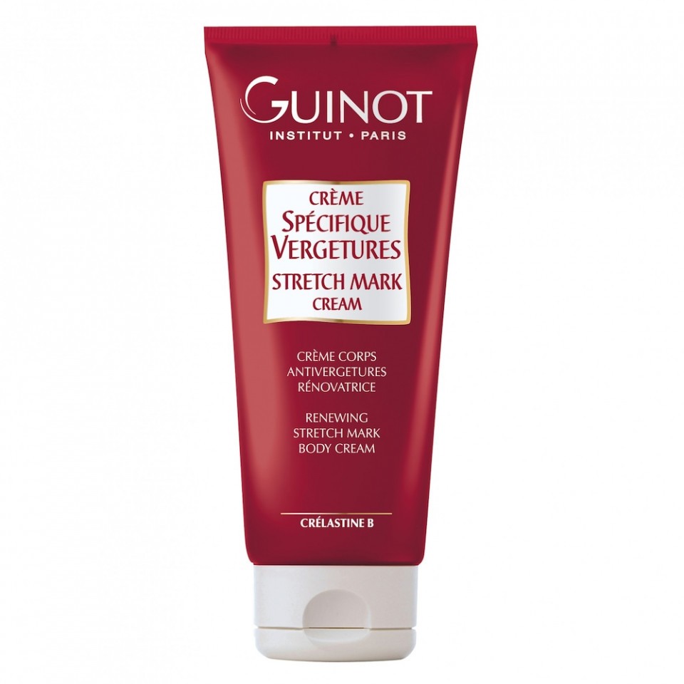 Crema pentru vergeturi Guinot Vergetures Stretch Marks Skin Renewal Cream 200 Ml (Gramaj: 200 ml, Concentratie: Crema anticelulitica)