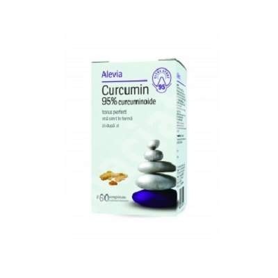 Curcumin 400 mg Alevia 60 capsule (Concentratie: 400 mg)