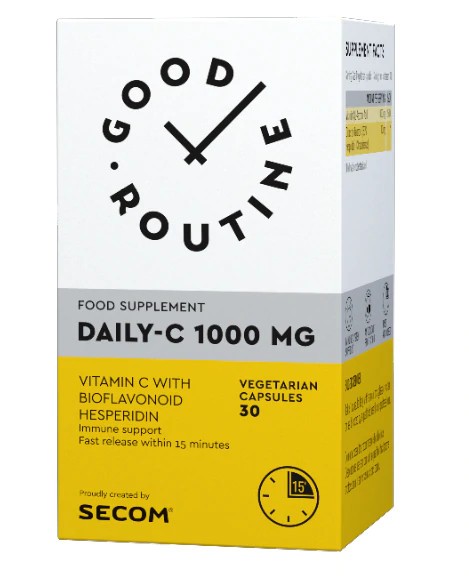 Daily-C 1000 mg Good Routine, 30 capsule, Secom (TIP PRODUS: 30 capsule)