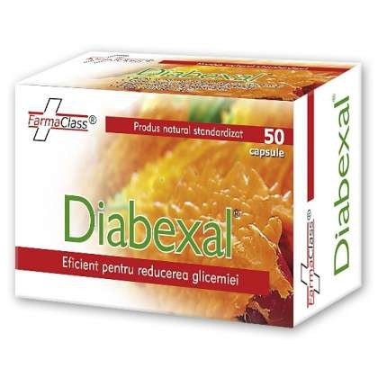 Diabexal FarmaClass 50 capsule (Concentratie: 312.5 mg)