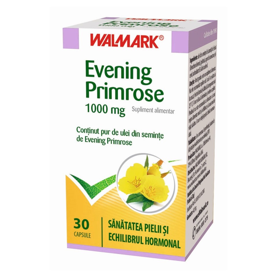 Evening Primrose 1000 mg Walmark 30 capsule (Concentratie: 1000 mg)