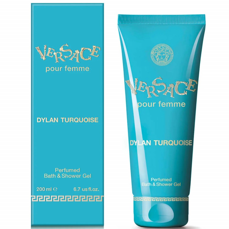 Gel de dus Versace Dylan Turquoise pour Femme, 200 ml (Concentratie: Gel de dus, Gramaj: 200 ml)