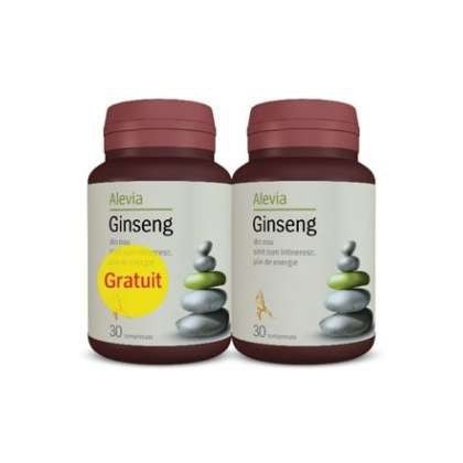 Ginseng Alevia 30+30 comprimate (Concentratie: 50 mg)
