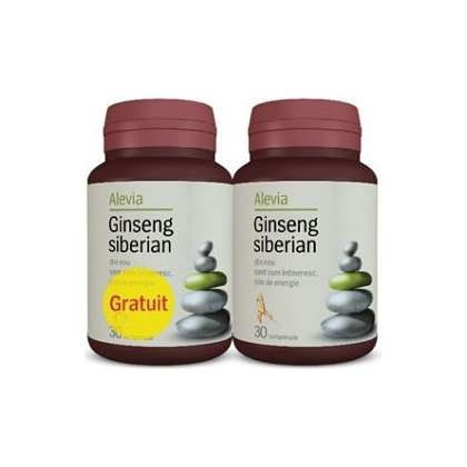 Ginseng Siberian Alevia (Concentratie: 250 mg)