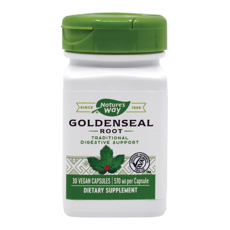 Goldenseal SECOM Natures Way 30 capsule (Concentratie: 570 mg)
