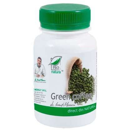 Green Coffee 300 mg Laboratoarele Medica capsule (Ambalaj: 60 capsule, Concentratie: 300 mg)