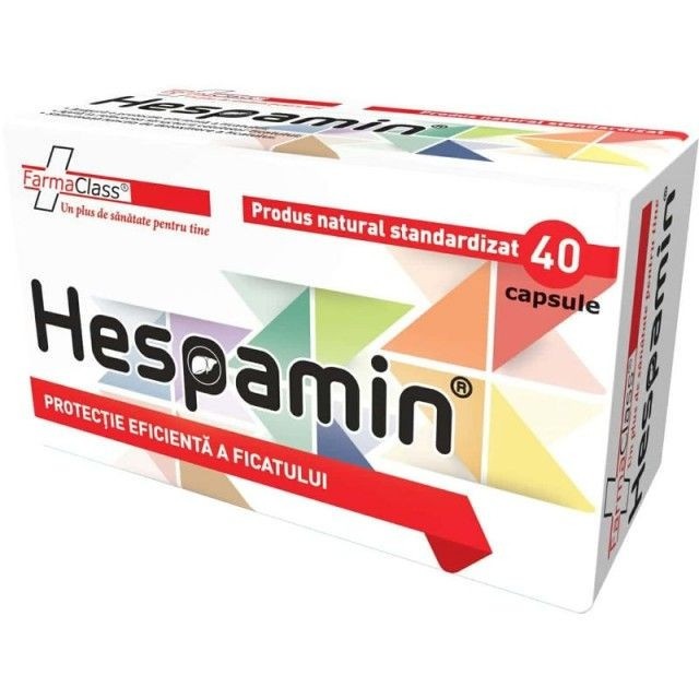 Hespamin FarmaClass (Ambalaj: 40 capsule)
