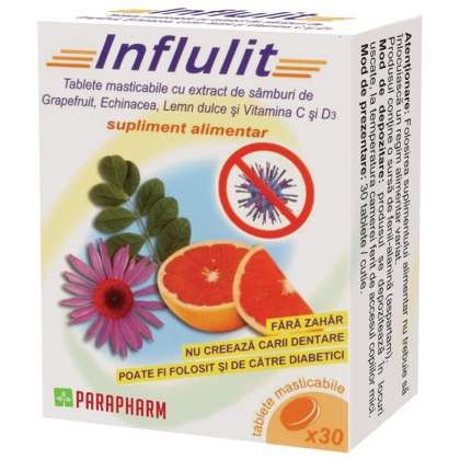 Influlit Parapharm 30 tablete (Concentratie: 726 mg)