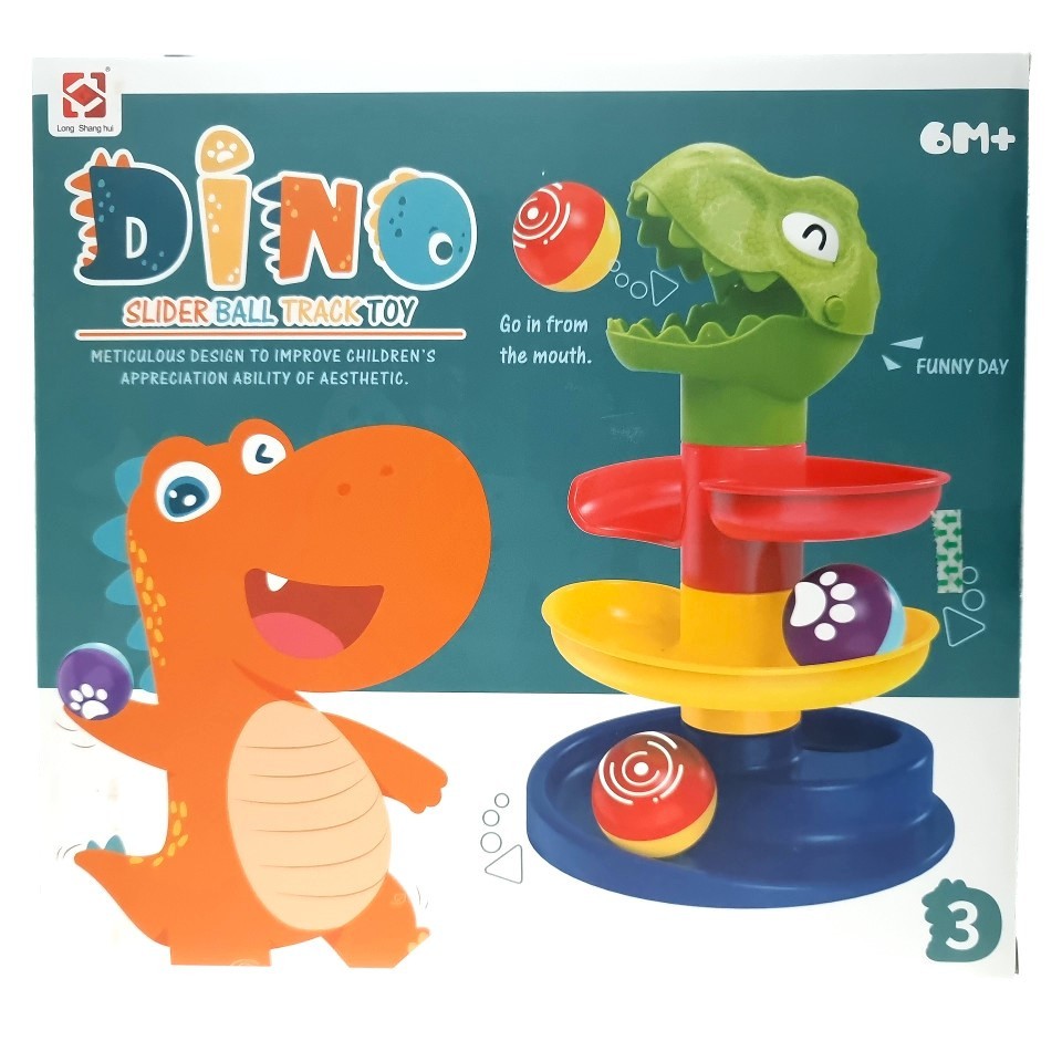 Joc interactiva mini Dino, circuit pentru bebelusi
