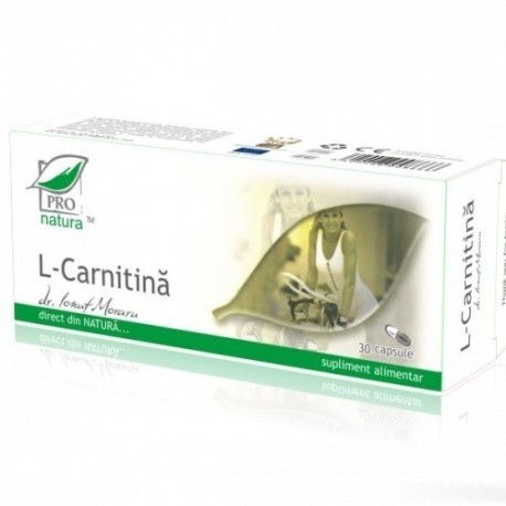 L-carnitina Laboratoarele Medica 30 capsule