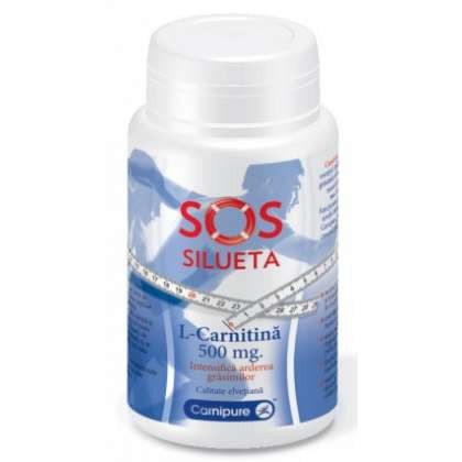 L-Carnitina SOS Silueta Rotta Natura 60 capsule (Concentratie: 500 mg)