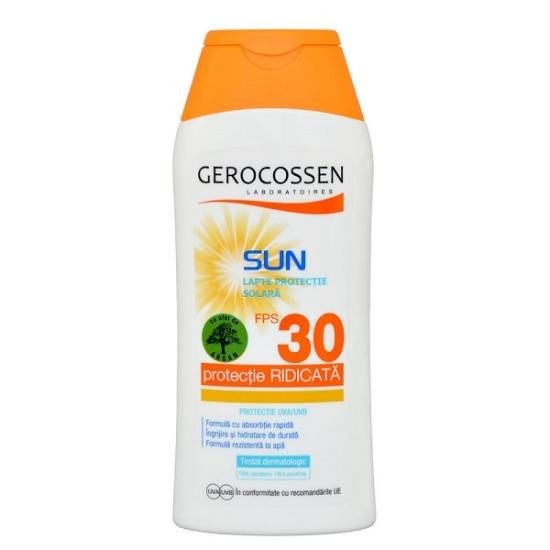 Lapte pentru protectie solara SPF 30, Gerocossen