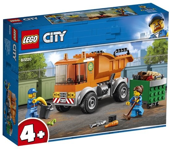 LEGO City: Camion pentru gunoi 60220, 4 ani+, 90 piese (Brand: LEGO)
