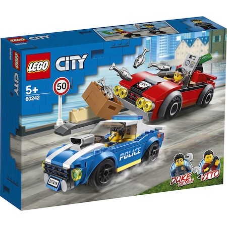 LEGO City Police - Arest pe autostrada al politiei 60242 (Brand: LEGO)