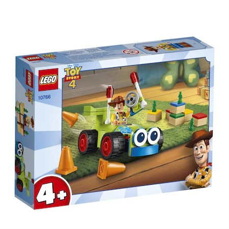 LEGO Disney Pixar Toy Story 4 - Woody şi RC 10766 (Brand: LEGO)