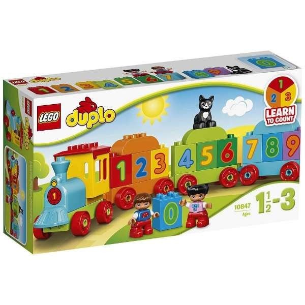 LEGO DUPLO Trenul cu numere, 10847, 1-3 ani