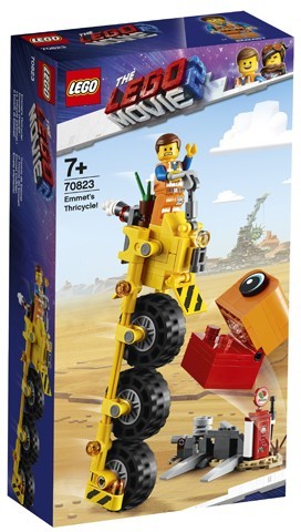LEGO Movie 2 Tricicleta lui Emmet, 70823, 7+