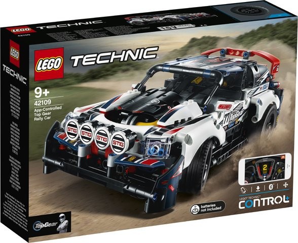 LEGO Technic: Masina de raliuri Top Gear 42109, 9 ani+, 463 piese (Brand: LEGO)