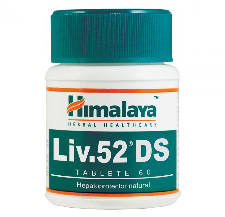 Liv.52 DS Himalaya Herbal 60 tablete (Concentratie: 550 mg)
