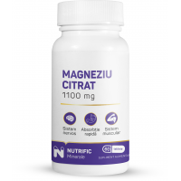Magneziu citrat 1100mg 60tbl NUTRIFIC