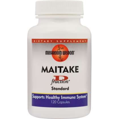 Maitake D-fraction SECOM Mushroom Wisdom 120 capsule (Concentratie: 170 mg)