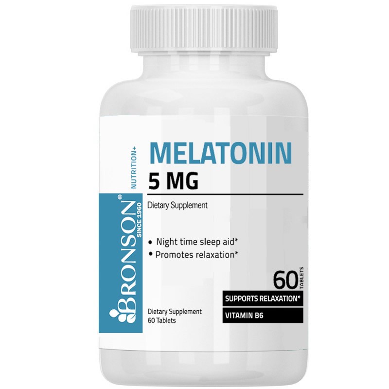 Melatonina 5 mg Bronson (Concentratie: 120 capsule)