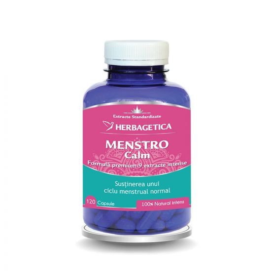Menstrocalm Herbagetica (Ambalaj: 120 capsule)