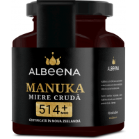 Miere de manuka cruda MGO 514+ 200gr ALBEENA