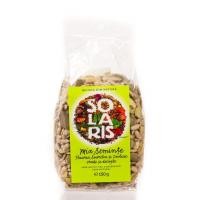 Mix din seminte de floarea soarelui si dovleac 150gr SOLARIS