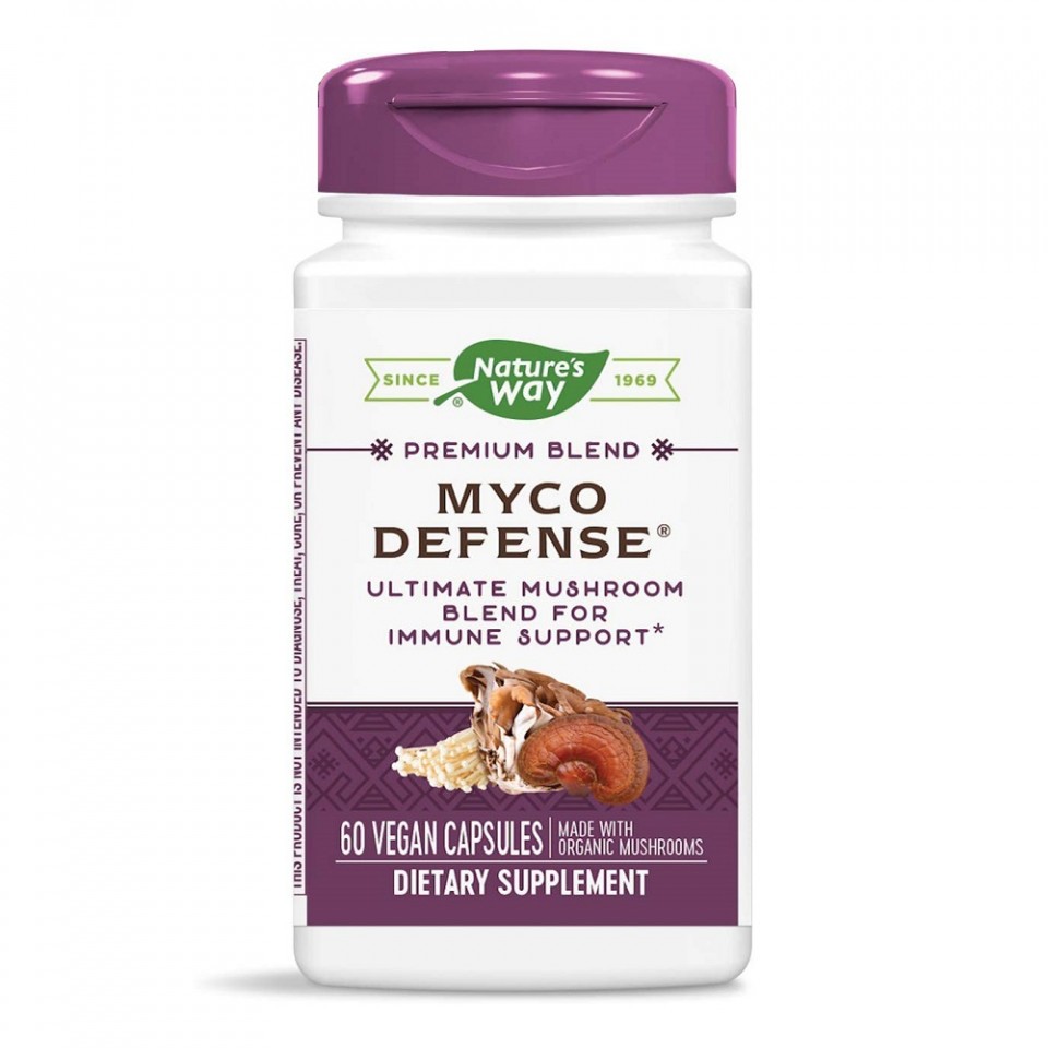 Myco Defense SECOM Natures Way 60 capsule (Concentratie: 552 mg)