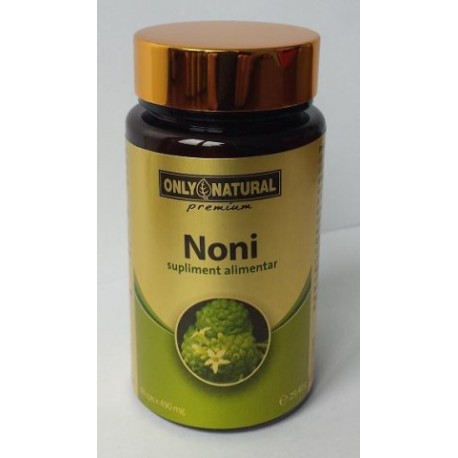 Noni 490 mg Only Natural 60 capsule (Concentratie: 490 mg)