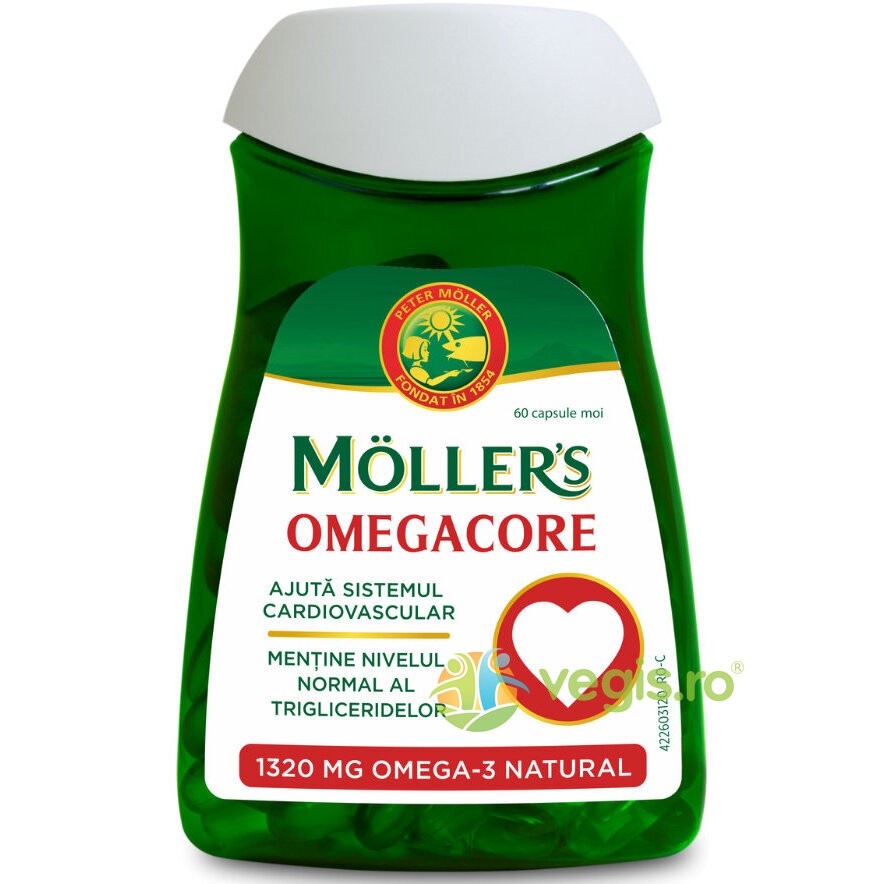 Omegacore Omega-3 Natural 1320mg 60cps