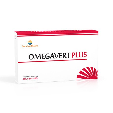 Omegavert Plus Sun Wave Pharma 30 capsule (Ambalaj: 30 capsule)