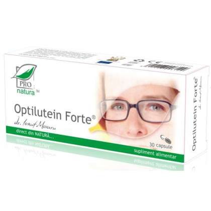 Optilutein Forte Laboratoarele Medica capsule (Ambalaj: 30 capsule, Concentratie: 286 mg)