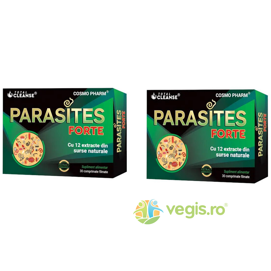 Pachet Parasites Total Cleanse 30tb+30tb