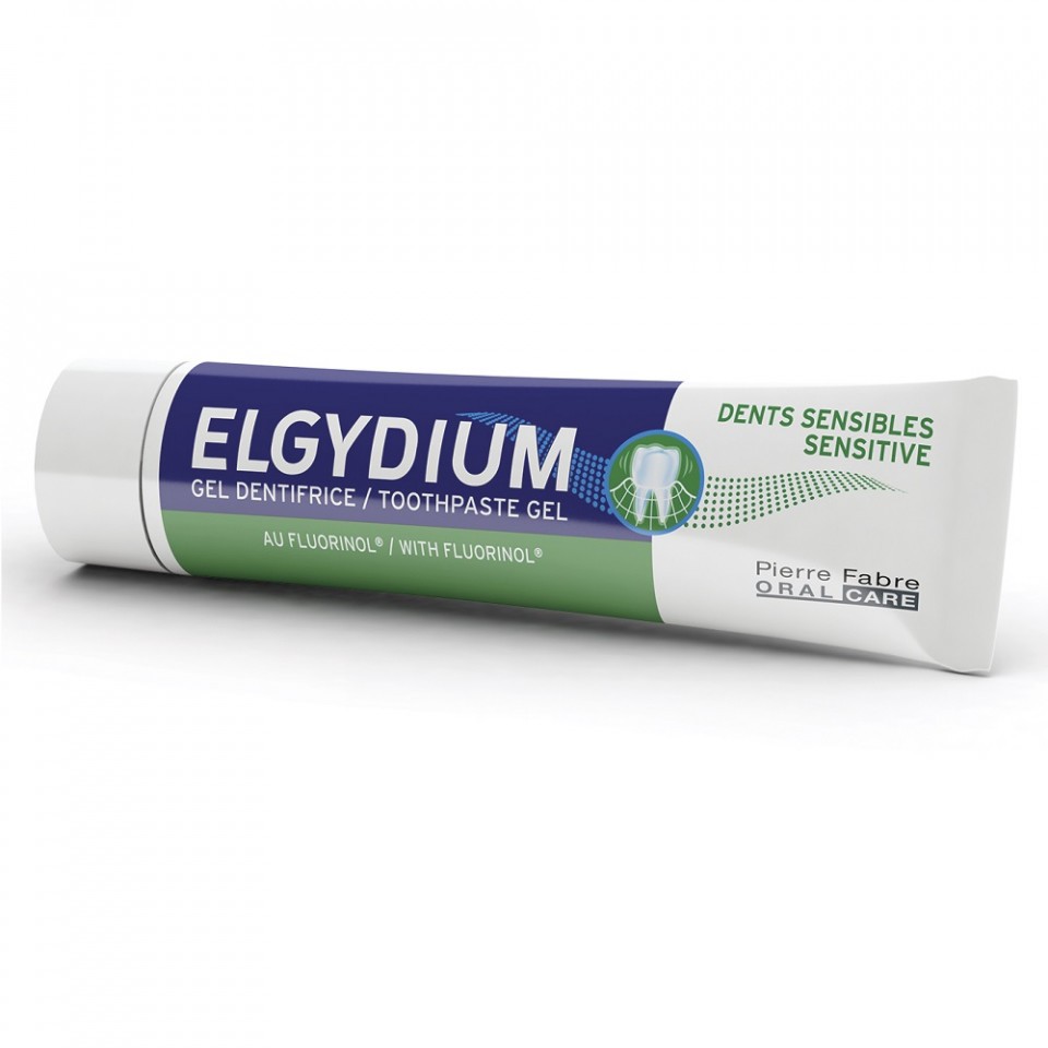 Pasta-gel pentru dinti sensibili, Elgydium (Gramaj: 75 ml, Concentratie: Pasta de dinti)