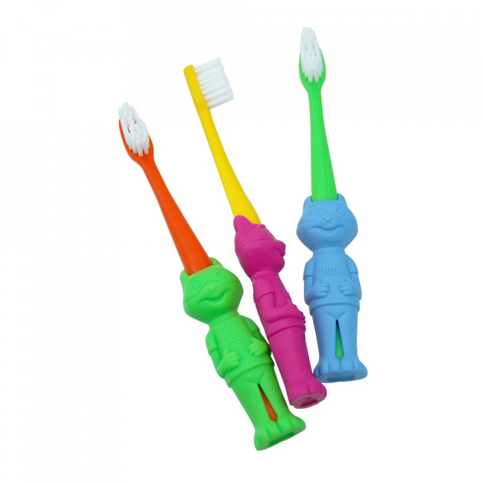 Periuta de dinti pentru copii, 0-2 ani, Soft, Elgydium Baby (Concentratie: Periuta de dinti)