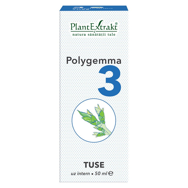 Polygemma 3 (Tuse) PlantExtrakt 50 ml (Ambalaj: 50 ml)