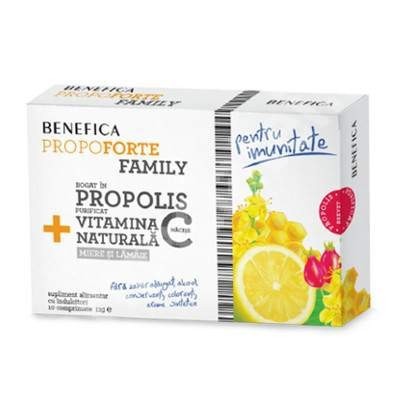 Propoforte Family Benefica 10 comprimate (Concentratie: 253.2 mg)