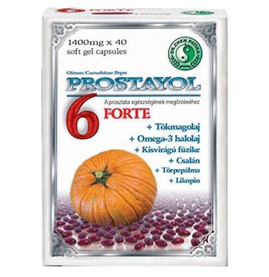 Prostayol 6 Forte Dr. Chen Patika Mixt Com 40 capsule (Concentratie: 1000 mg)