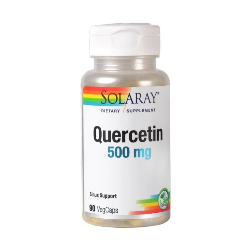 Quercetin SECOM Solaray 90 capsule (Concentratie: 500 mg)