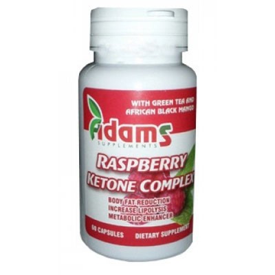 Raspberry Ketone (cetona de zmeura) Adams Vision 60 capsule (Concentratie: 60 capsule)