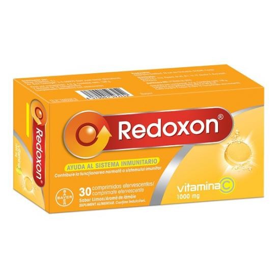 Redoxon vitamina C 1000 mg , 30 comprimate efervescente, Bayer (Aroma: portocala)