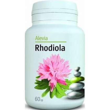 Rhodiola 500 mg Alevia 60 capsule (Concentratie: 500 mg)
