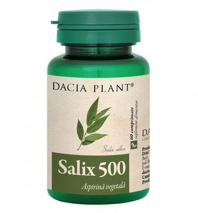 Salix 500 Dacia Plant 60 comprimate (Concentratie: 289 mg)