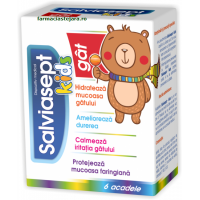Salviasept kids gat 6buc ZDROVIT